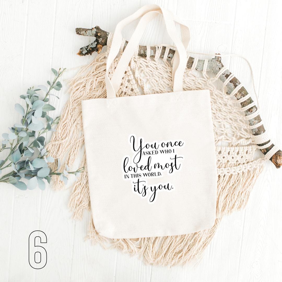 After Inspired Tote Bag | Tessa & Hardin Fan Art Tote Bag