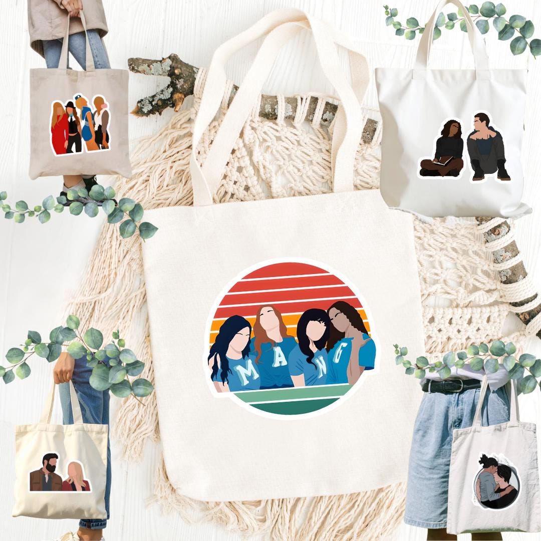 Ginny & Georgia Inspired Tote Bag | Netflix Drama Cotton Bag | Georgia, Ginny, Marcus Aesthetic Gift