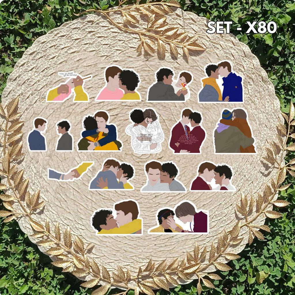 Young Royals Inspired Sticker Pack | Wilhelm, Simon & August Fan Art Vinyl Stickers