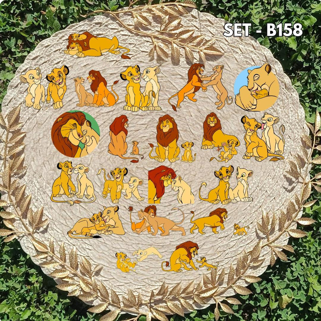 Sticker-Set – Król Lew / The Lion King