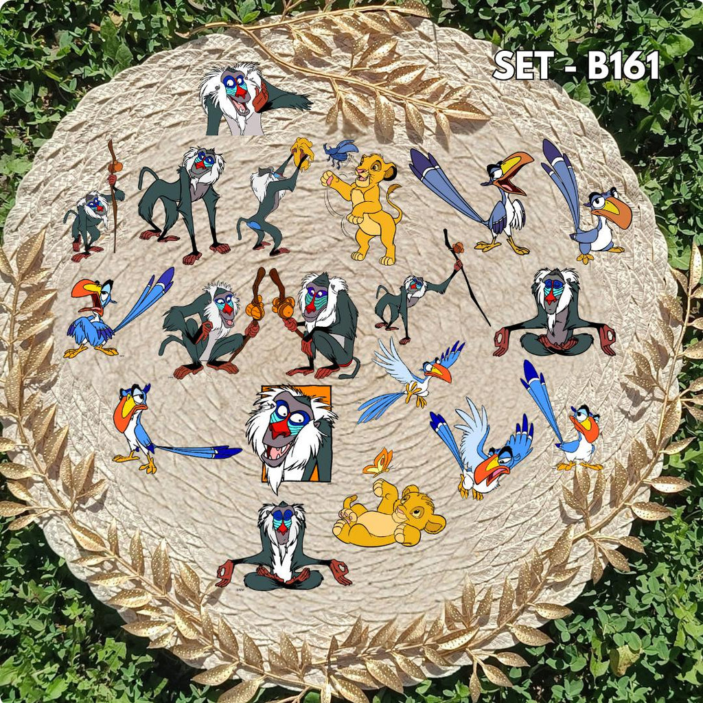 The Lion King Inspired Sticker Pack | Simba, Nala & Kovu Fan Art Vinyl Stickers