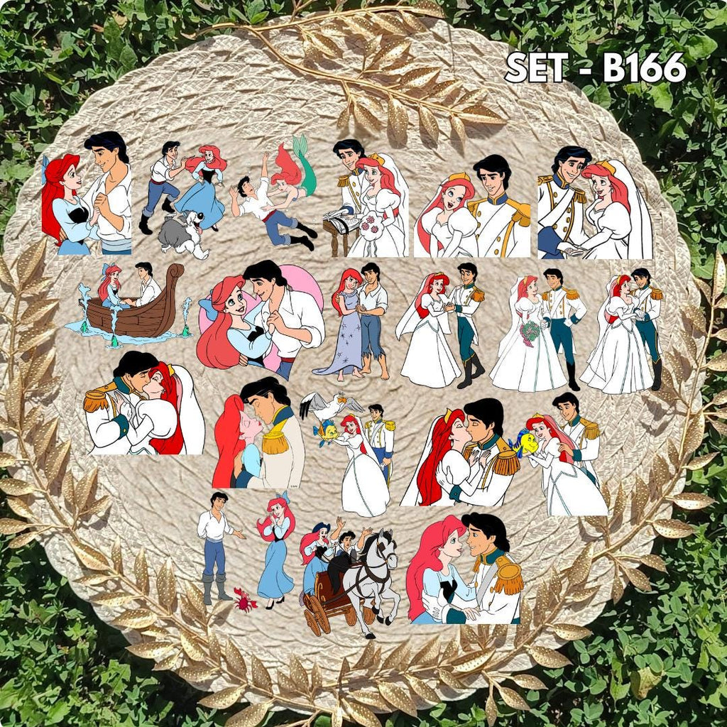 The Little Mermaid Inspired Sticker Pack | Ariel & Melody Fan Art Vinyl Stickers