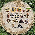 Sticker-Set – Kung Fu Panda