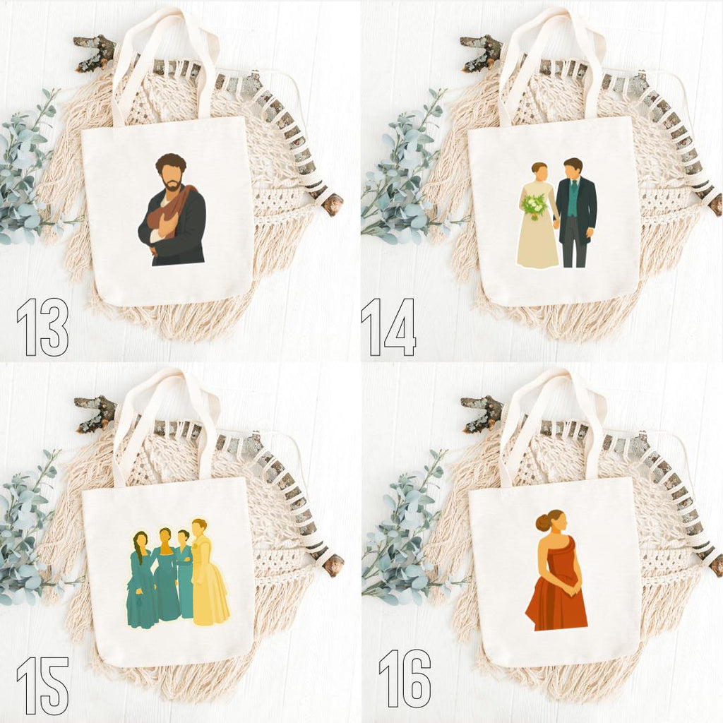 The Buccaneers, Nan St. George, Jinny St. George, Conchita Closson, Lizzy Elmsworth, Mabel Elmsworth, Lord James Seadown | Inspired Tote Bag