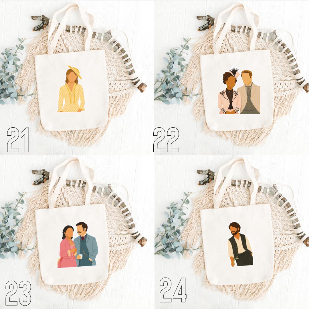 The Buccaneers, Nan St. George, Jinny St. George, Conchita Closson, Lizzy Elmsworth, Mabel Elmsworth, Lord James Seadown | Inspired Tote Bag