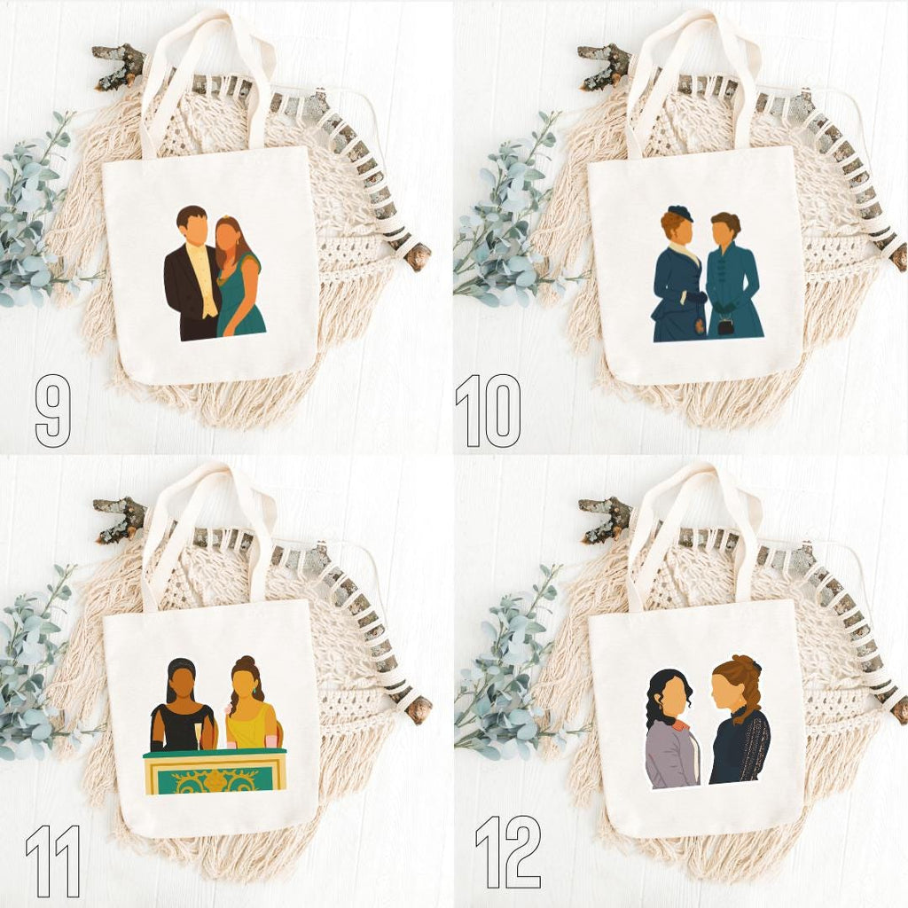 The Buccaneers, Nan St. George, Jinny St. George, Conchita Closson, Lizzy Elmsworth, Mabel Elmsworth, Lord James Seadown | Inspired Tote Bag