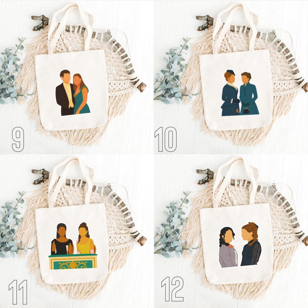 The Buccaneers, Nan St. George, Jinny St. George, Conchita Closson, Lizzy Elmsworth, Mabel Elmsworth, Lord James Seadown | Inspired Tote Bag