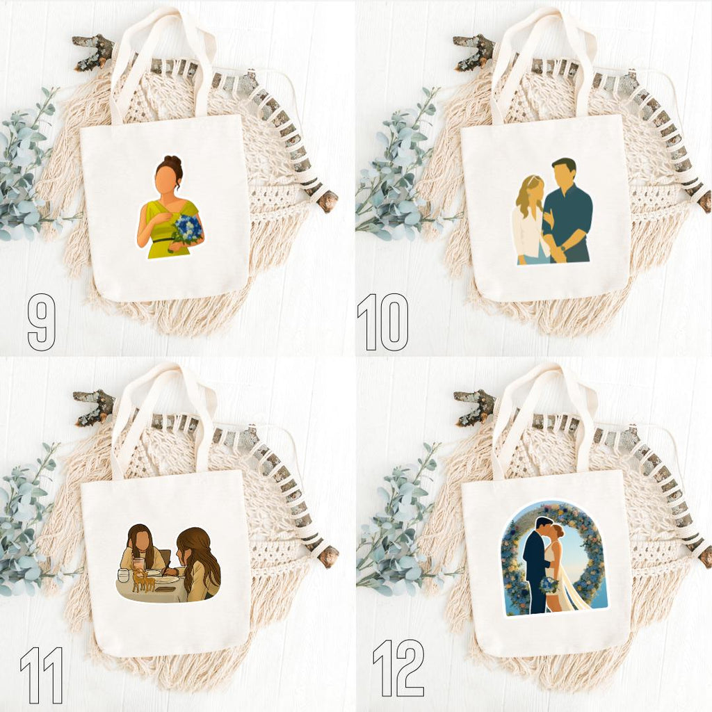 Culpa Mia, Culpa Tuya, Culpa Nuestra, Noah, Nick, Mercedes Ron, Romance Movie, Spanish Drama, Love Story, Trilogy | Inspired Tote Bag