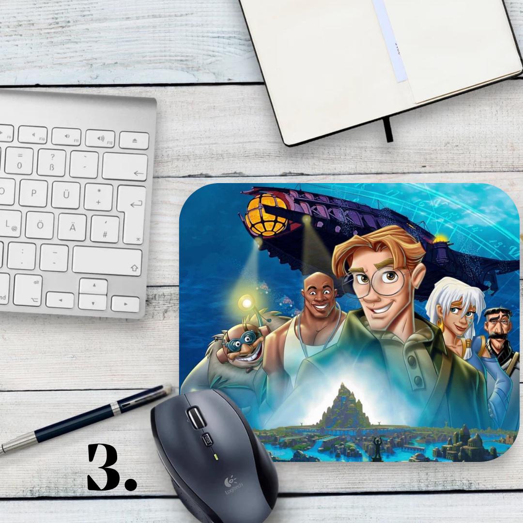 Atlantis: The Lost Empire Mouse Pad - Milo and Kida