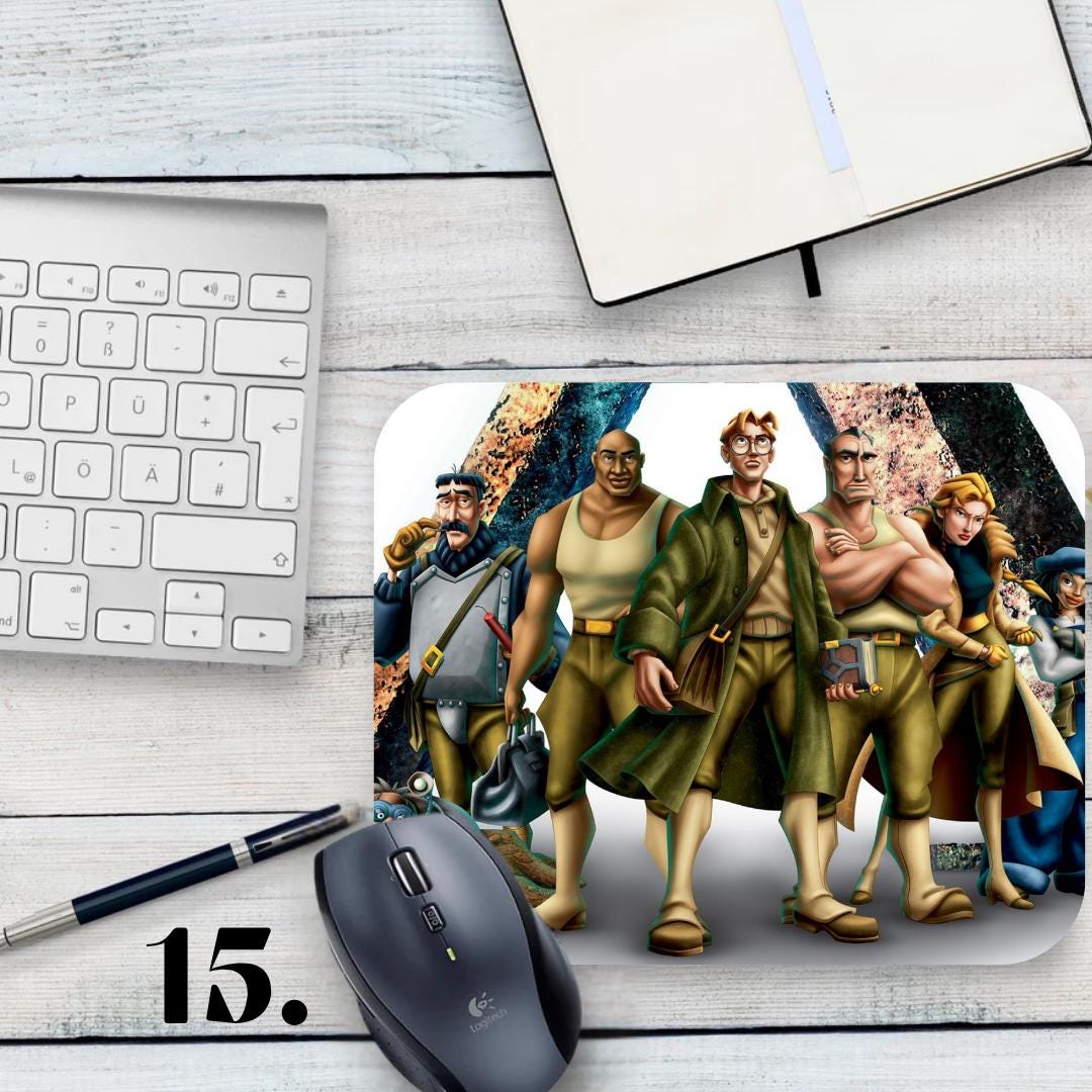 Atlantis: The Lost Empire Mouse Pad - Milo and Kida