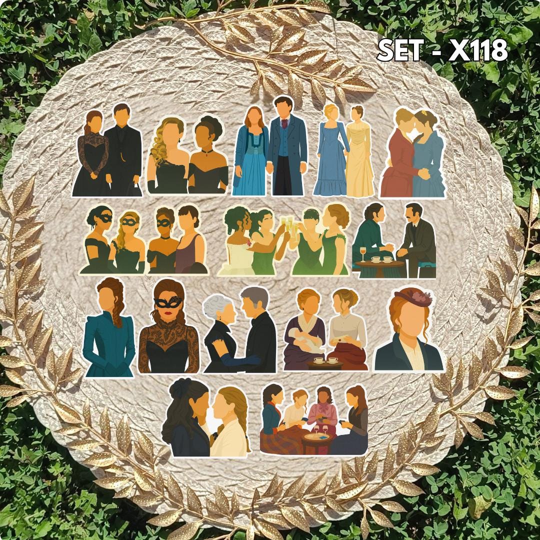 The Buccaneers Sticker Set - Nan St. George and Conchita Closson