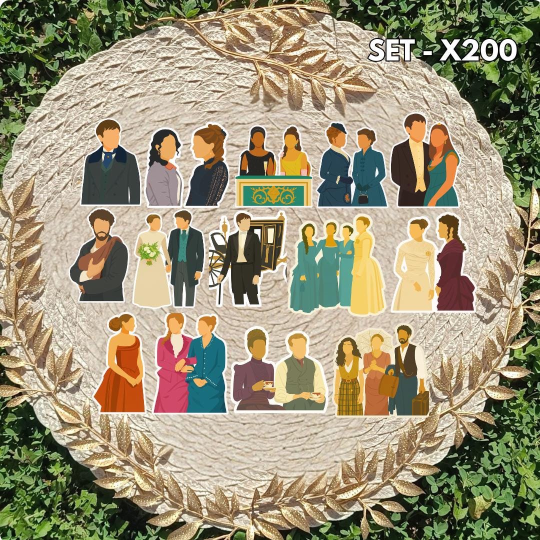 The Buccaneers Sticker Set - Nan St. George and Conchita Closson