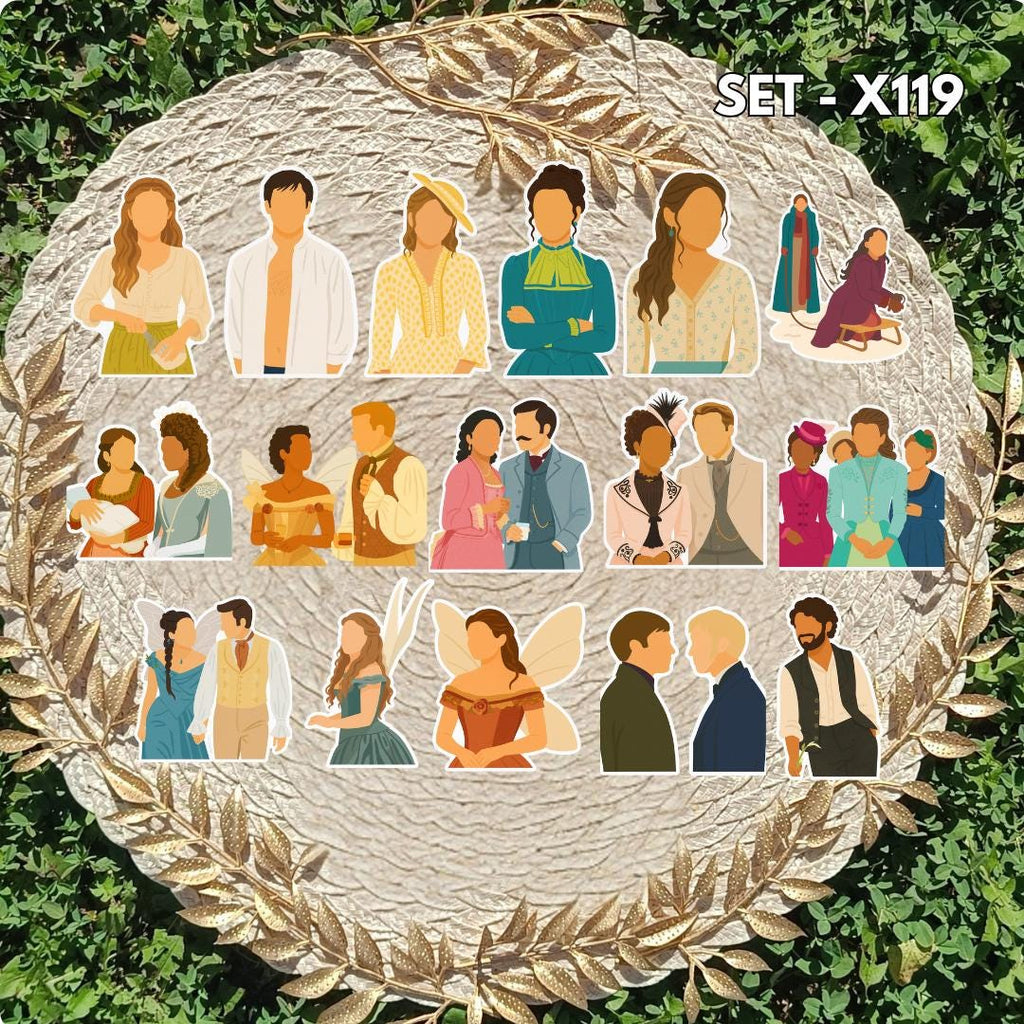 The Buccaneers Inspired Sticker Pack | Nan, Conchitta & Friends Fan Art Vinyl Stickers