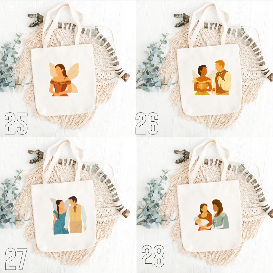 The Buccaneers, Nan St. George, Jinny St. George, Conchita Closson, Lizzy Elmsworth, Mabel Elmsworth, Lord James Seadown | Inspired Tote Bag