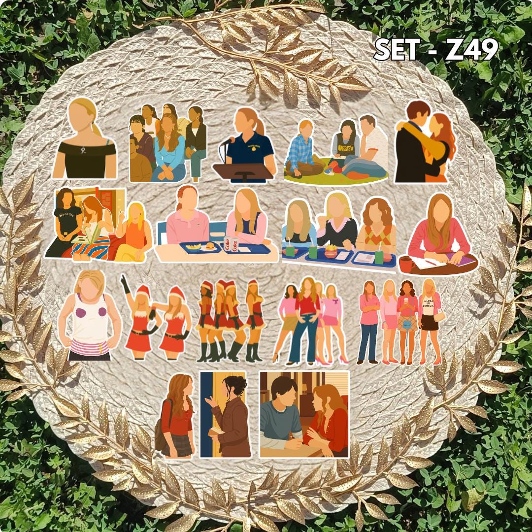 Mean Girls – Plastics Sticker Set
