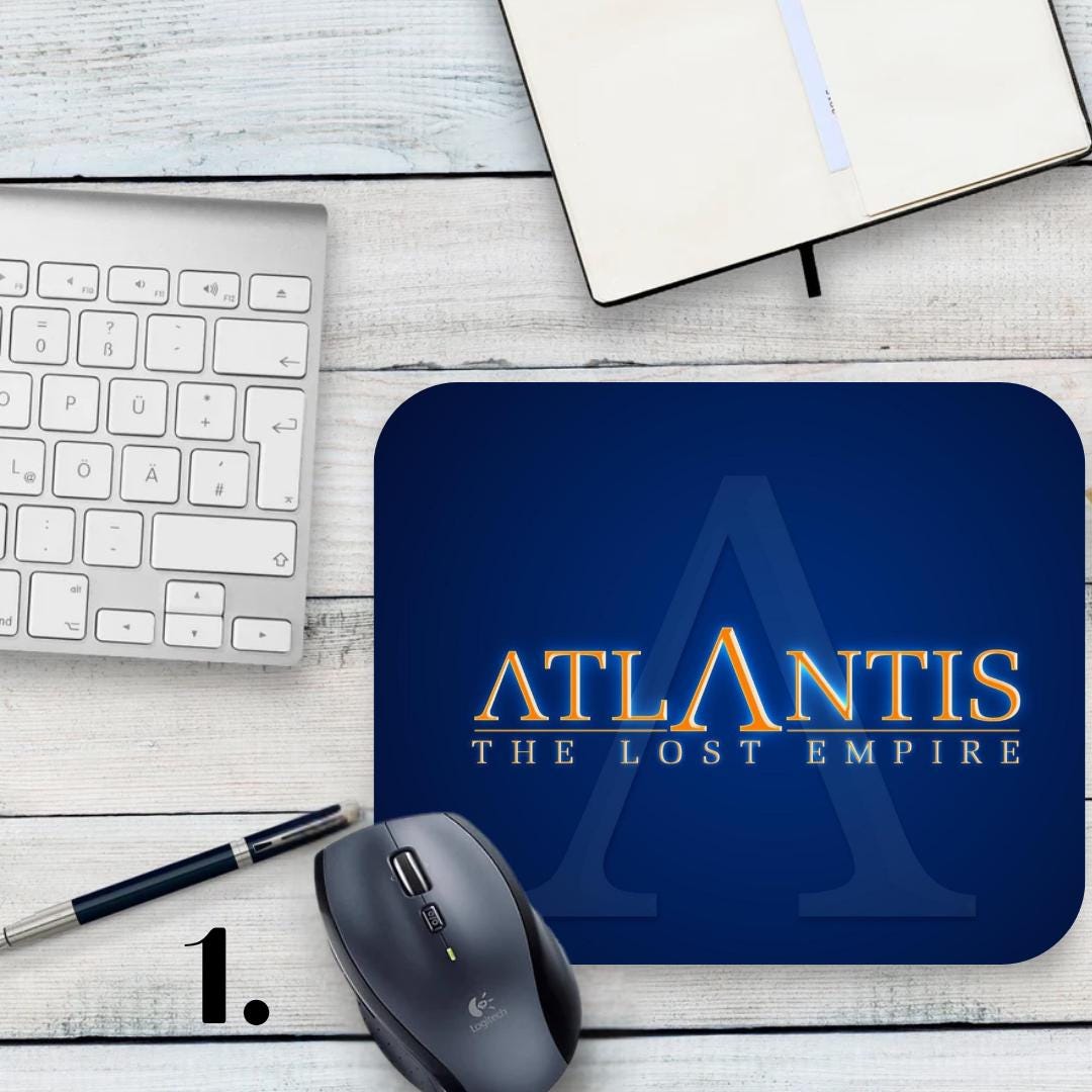 Atlantis: The Lost Empire – Milo and Kida Mousepad