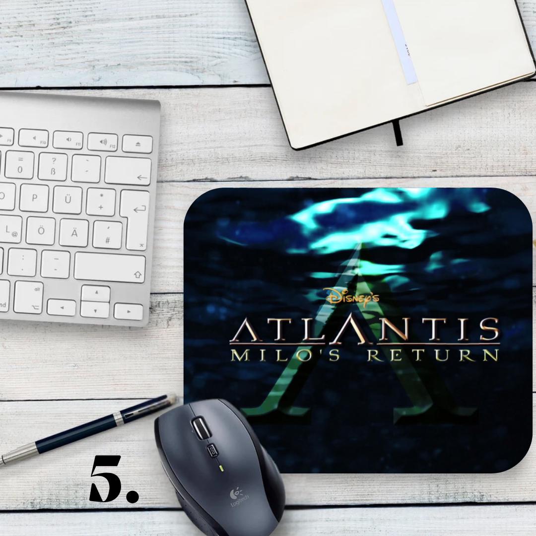 Atlantis: The Lost Empire, Milos Return, Milo, Kida, Kidagakash Nedakh, Audrey Ramirez, Vincenzo, Gaetan, Joshua Sweet, Disney | MAUSEPAD