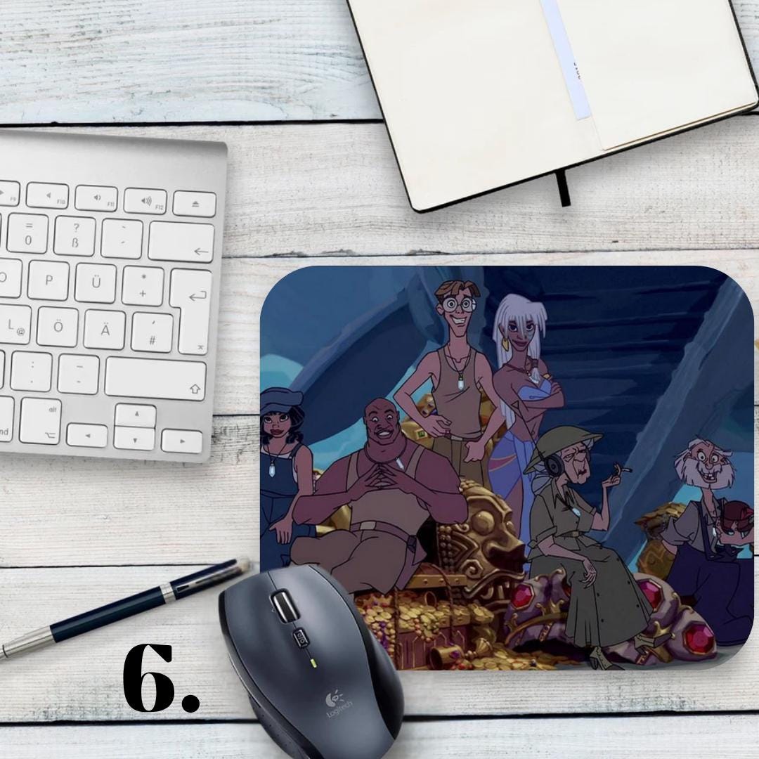 Atlantis: The Lost Empire Mouse Pad - Milo and Kida