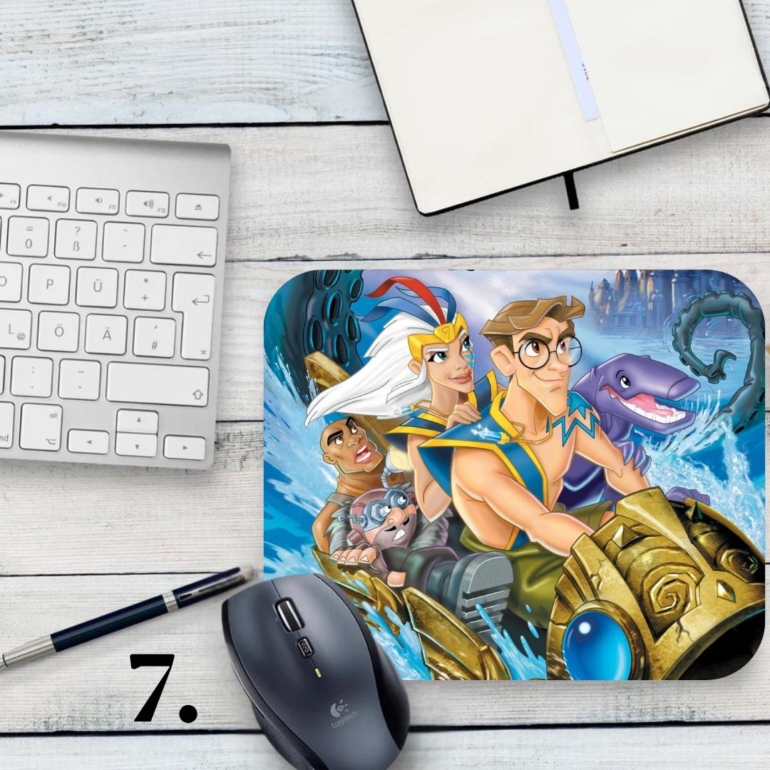Atlantis: The Lost Empire Mouse Pad - Milo and Kida