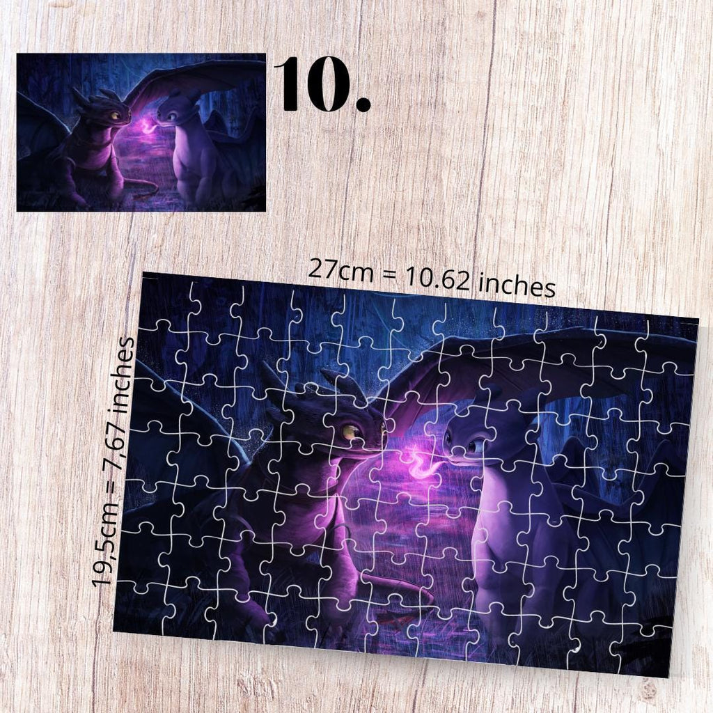 Puzzle 88 elementów – Jak wytresować smoka / How to Train Your Dragon