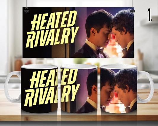 Kubek ceramiczny Gorąca rywalizacja / Heated Rivalry – romans sportowy, hokej