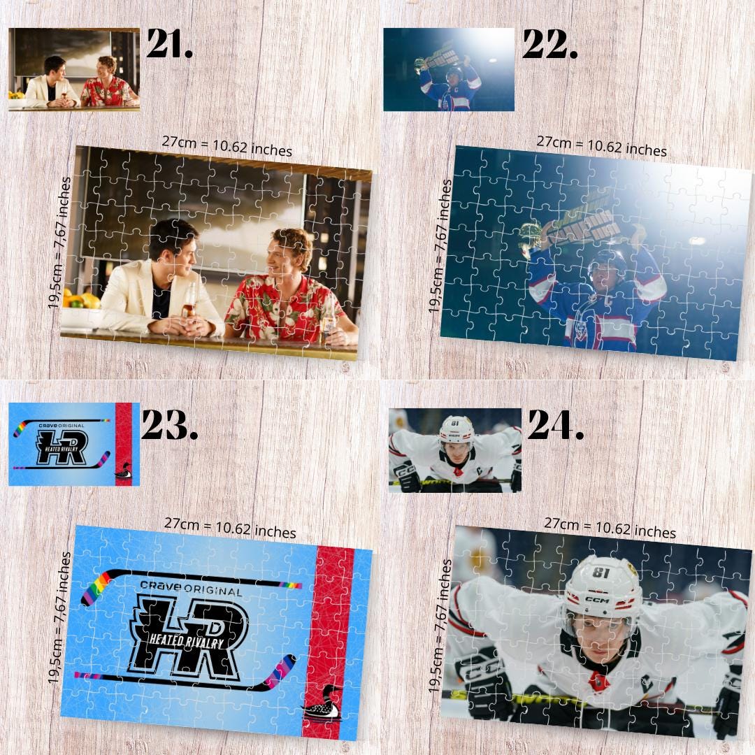 Puzzle Heated Rivalry – sports romance, hockey
