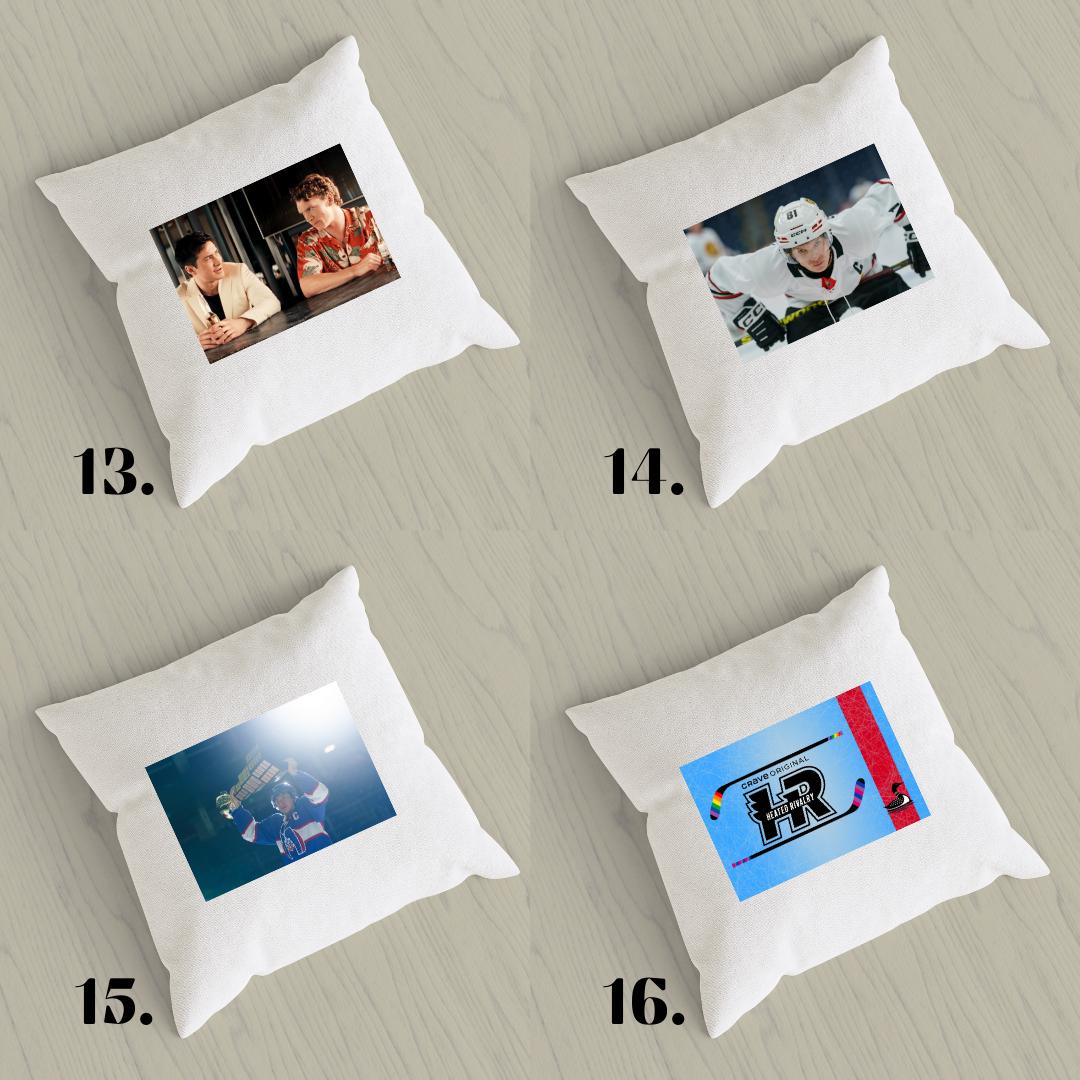 Poszewka na poduszkę Gorąca rywalizacja / Heated Rivalry – romans sportowy, hokej