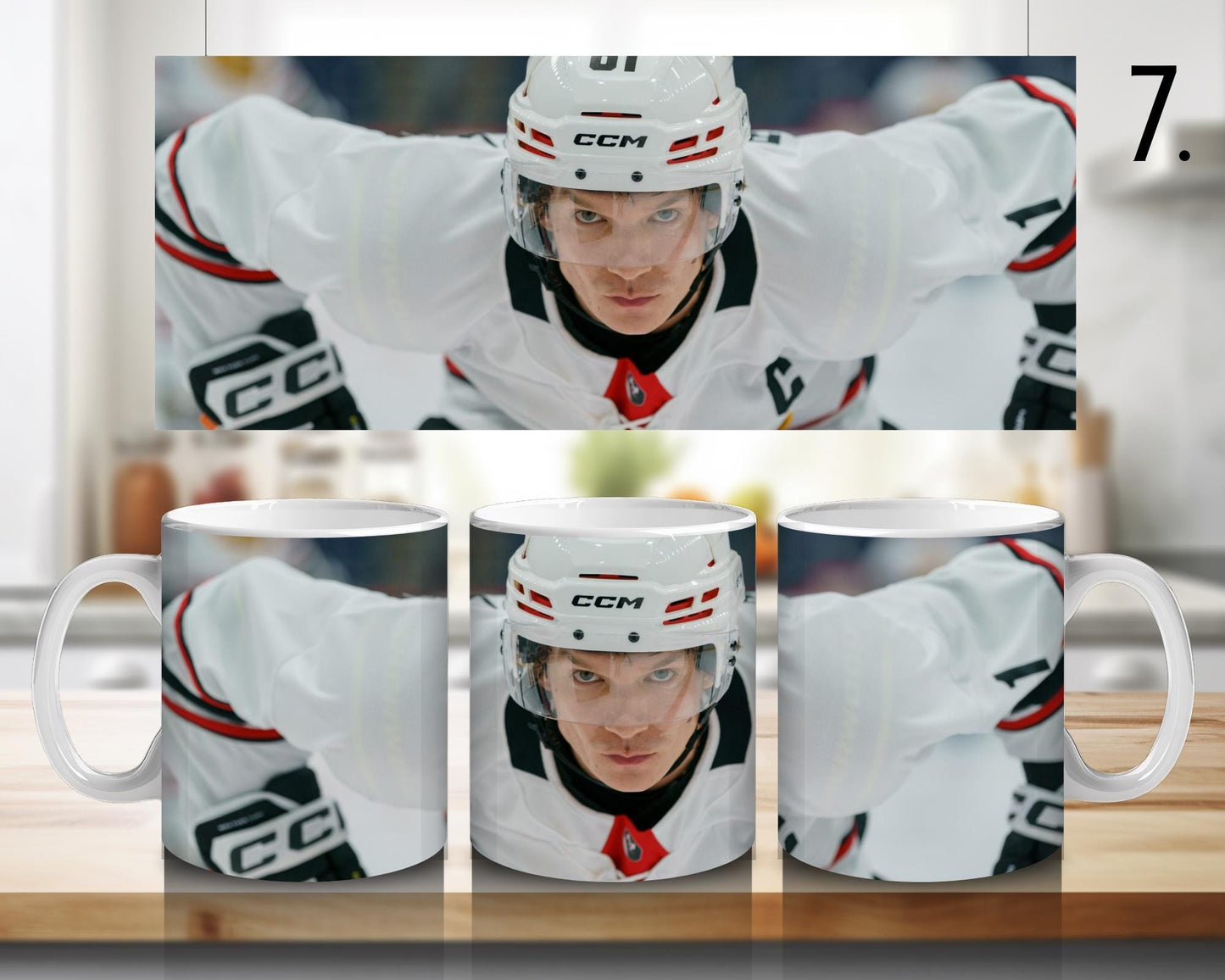 Ceramic mug Heated Rivalry - sports romance, hockey