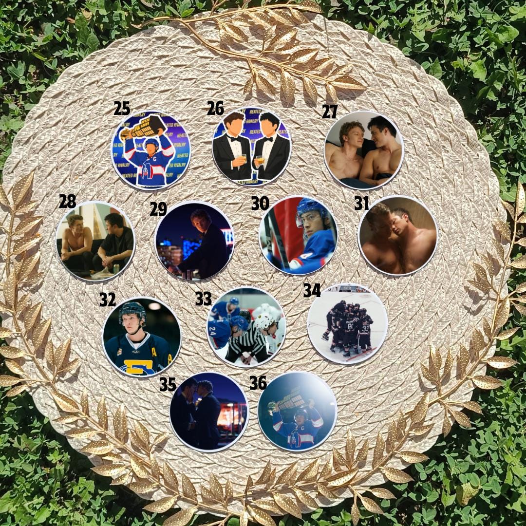 Heated Rivalry Accessories – Hockey Romance, Shane Hollander, Ilya Rozanov