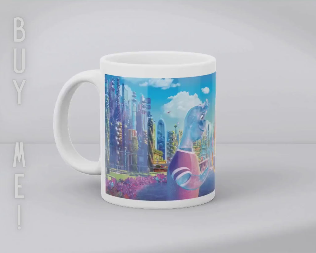 Elemental, Disney Pack, Ember Lumen, Gale, Lake | 100% CERAMIC MUG, 11Oz = 330ml