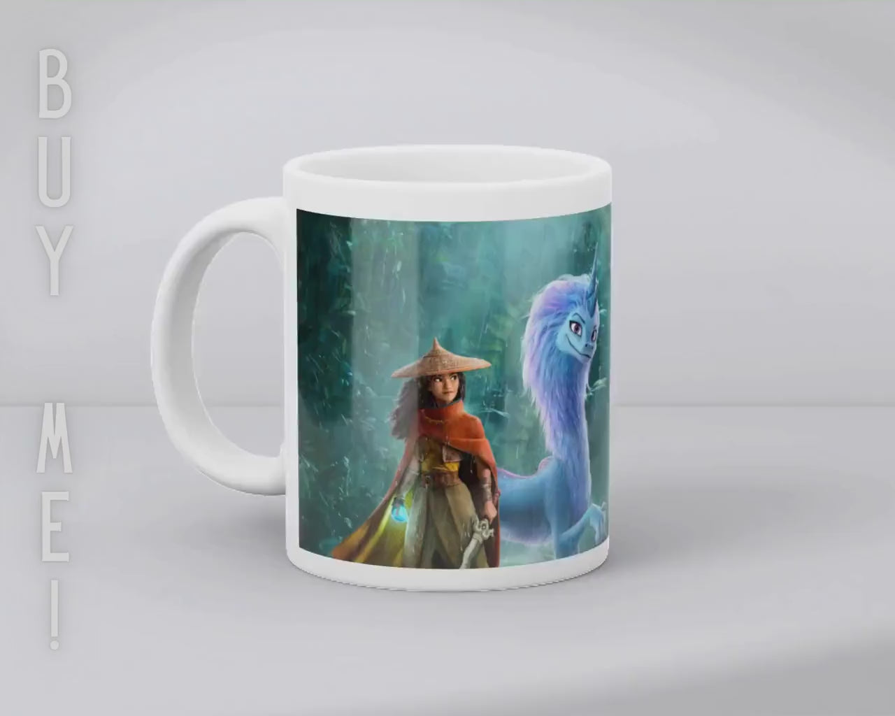 Raya and the Last Dragon, Disney, Sisu, Boun, Namaari, Benja, Tong | 100% CERAMIC MUG, 11Oz = 330ml