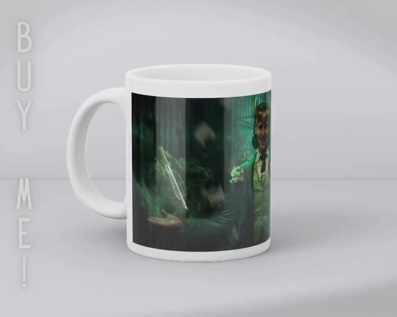 Loki, Marvel | 100% CERAMIC MUG, 11Oz = 330ml