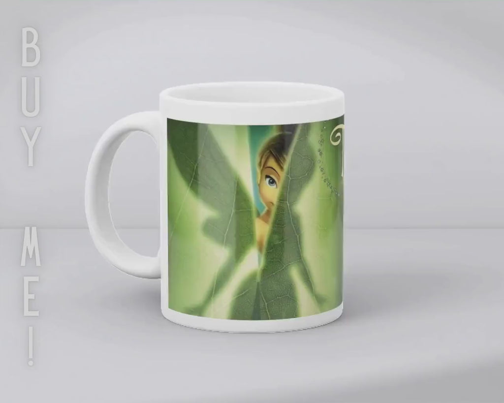 Tinker Bell, Silvermist, Periwinkle, Vidia, Queen Clarion, Lord Milori, Rosetta, Fawn, Bobble, Disney | 100% CERAMIC MUG, 11Oz = 330ml