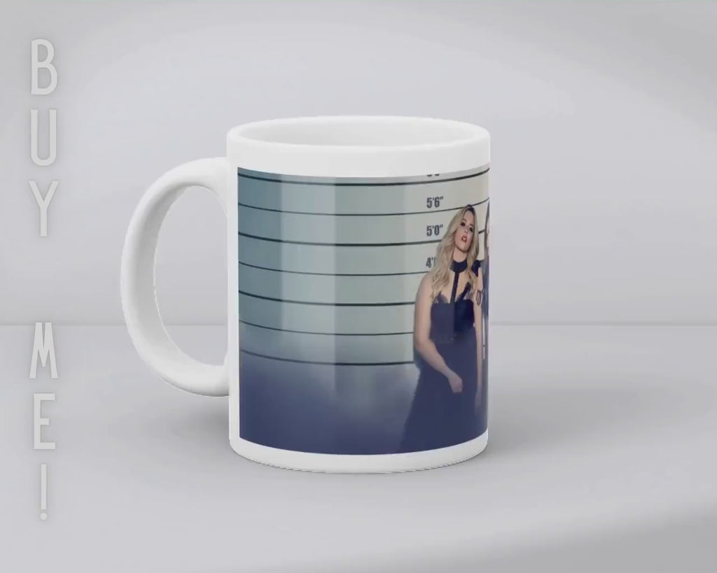 Pretty Little Liars, Aria Montgomer, Hanna Marin, Emily Fields, Spencer Hastings, Caleb Rivers, Alison | 100% CERAMIC MUG, 11Oz = 330ml