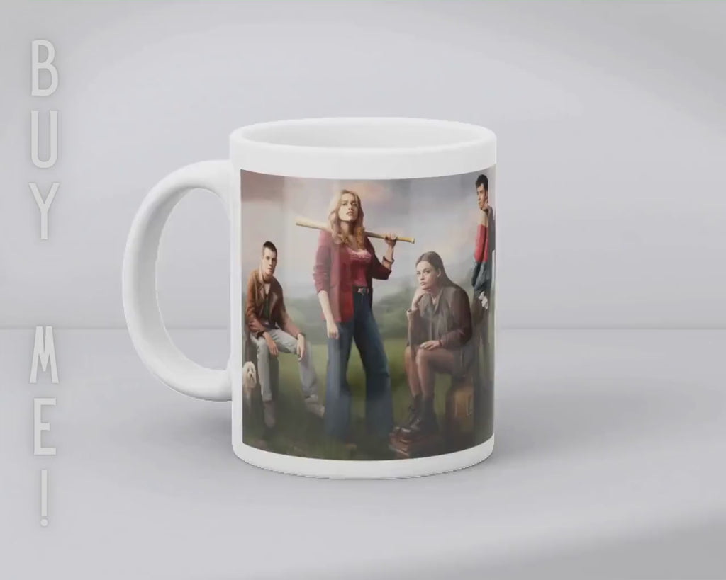 Sex Education, Otis Milburn, Jean Milburn, Maeve Wiley, Eric Effiong, Aimee Gibbs, netflixseries | 100% CERAMIC MUG, 11Oz = 330ml