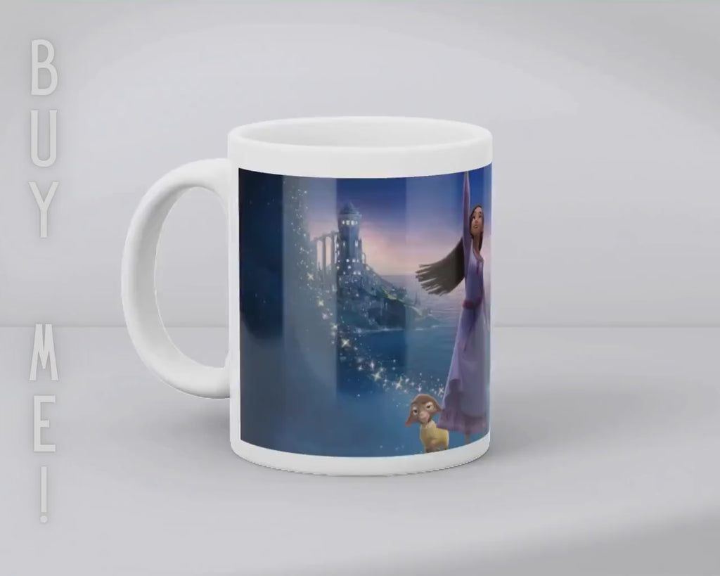 Wish, Disney Pack, Asha, Valentino | 100% CERAMIC MUG, 11Oz = 330ml