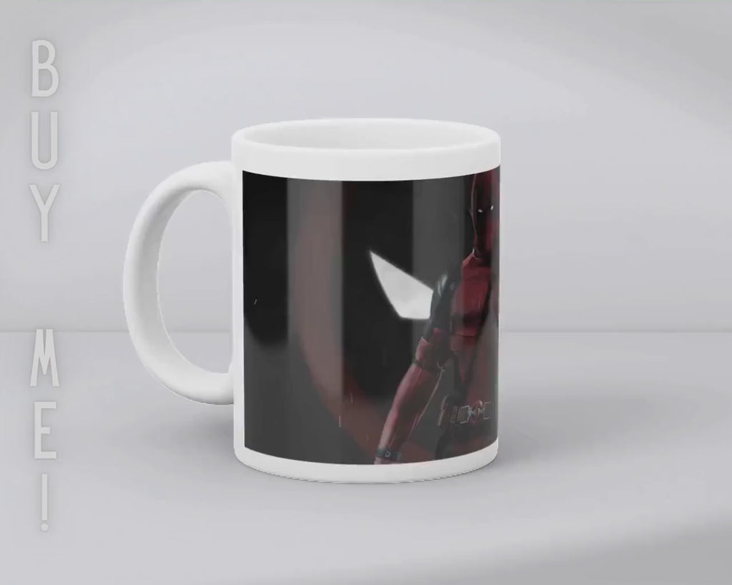 Deadpool & Wolverine , Superhero, Marvel Jesus  | 100% CERAMIC MUG, 11Oz = 330ml