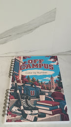 Off Campus – Kolorowanka po Numerach A4 - 30 Ilustracji