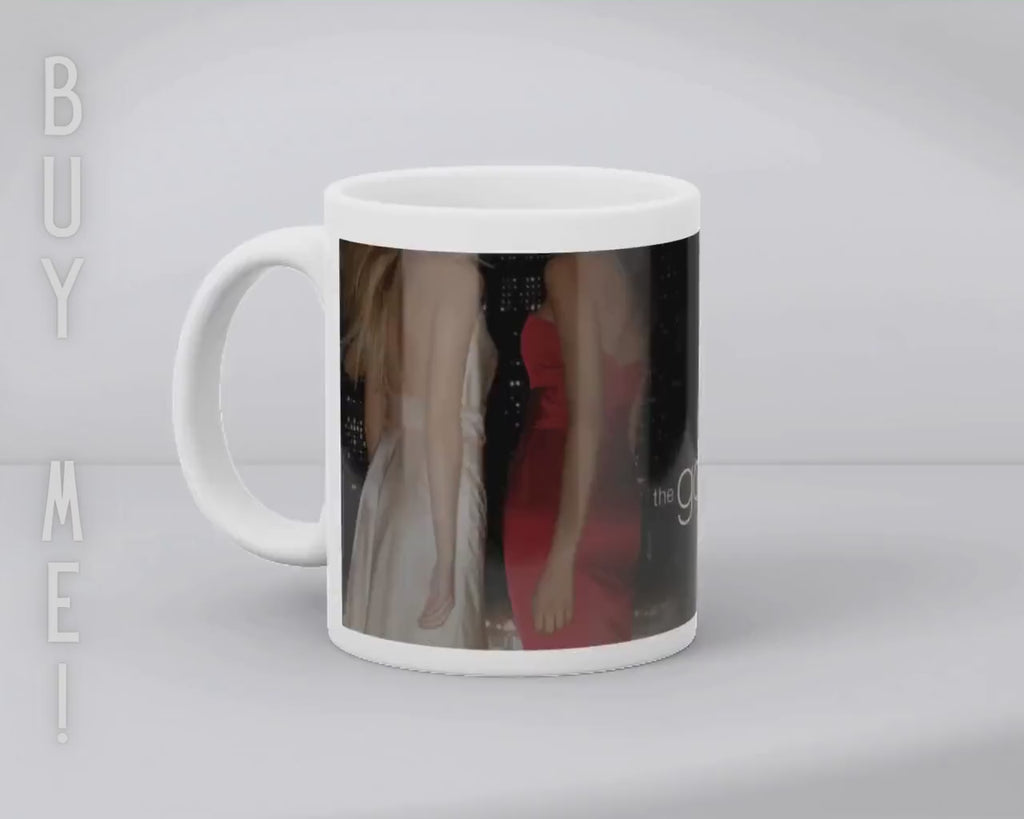 Gossip Girl, Blair Waldorf, Serena van der Woodsen, Dan Humphrey, Nate Archibald, Chuck Bass, Jenny | 100% CERAMIC MUG, 11Oz = 330ml