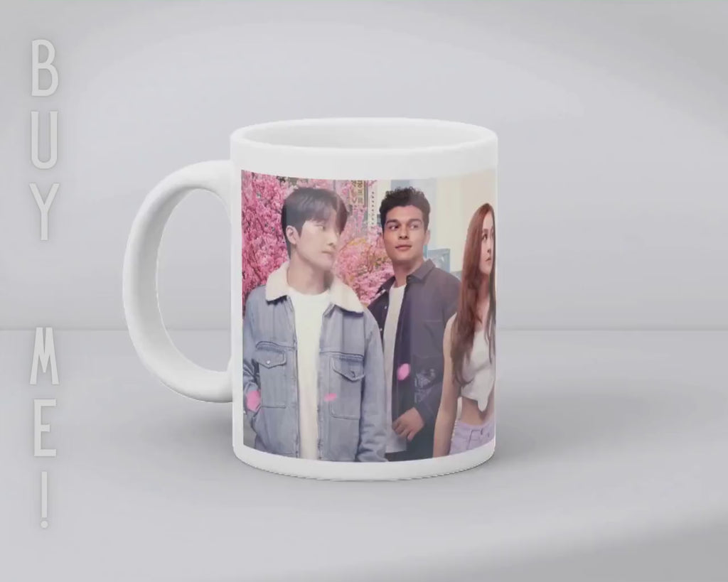 Xo, Kitty, Min Ho, Kitty Song Covey, Netflix, Dae-heon Kim, Yuri Han | 100% CERAMIC MUG, 11Oz = 330ml