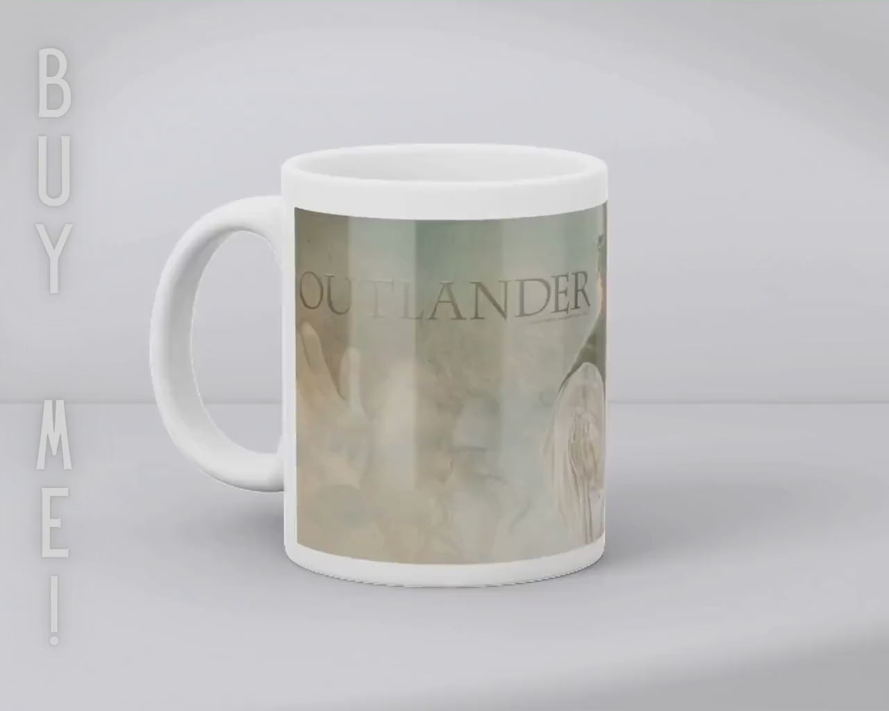 Outlander, Claire Randall, Jamie Fraser, Frank Randall, Murtagh Fitzgibbons, Brianna Randall Fraser | 100% CERAMIC MUG, 11Oz = 330ml