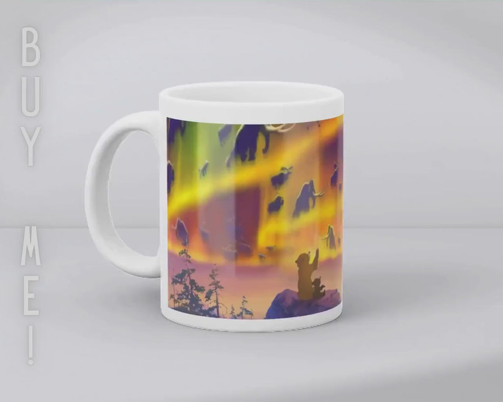 Brother Bear, Disney Pack, Koda, Kenai, Denahi, Sitka | 100% CERAMIC MUG, 11Oz = 330ml
