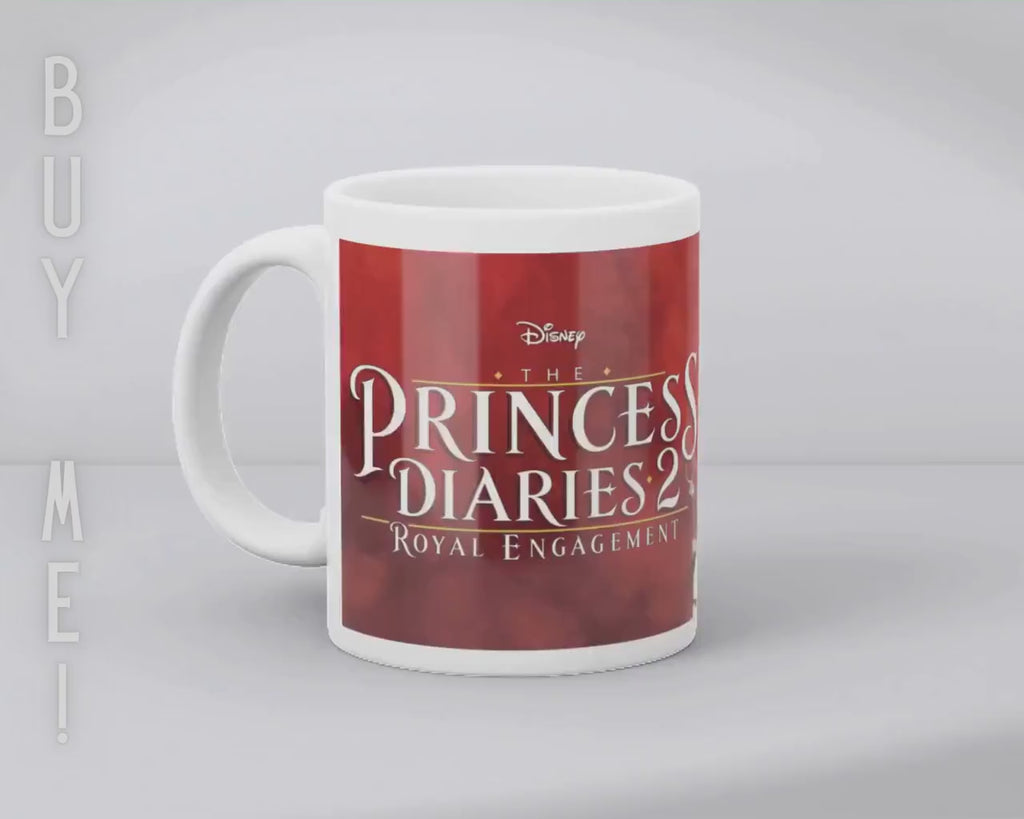 The Princess Diaries, Mia Thermopolis, Queen Clarisse Renaldi, Nicholas Devereaux, Helen Thermopolis | 100% CERAMIC MUG, 11Oz = 330ml